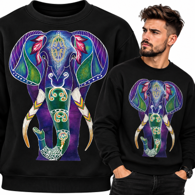 BLUZA ZWIERZĘTA  SŁOŃ 3